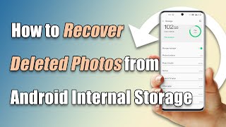 How to Recover Deleted Photos from Android Internal Storage Free ways [upl. by Hterag]