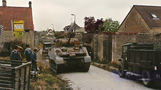 CANADIAN TROOPS IN THAON FRANCE 1944 [upl. by Aznecniv]