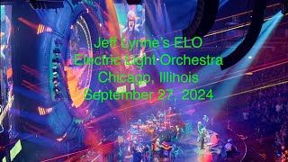 Jeff Lynnes ELO  Electric Light Orchestra concert in Chicago Illinois on September 27 2024 [upl. by Ahsilyt]