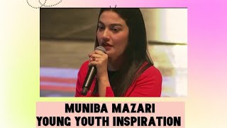 Young Youth Inspiration Muniba Mazari [upl. by Yeclehc]