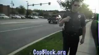 Exton PA Cop Harasses Ron Paul Supporters [upl. by Kwarteng]