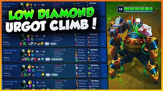 Climbing Through Low Diamond with Urgot  Ranked Urgot Climb Season 14 Split 3 [upl. by Gentilis703]