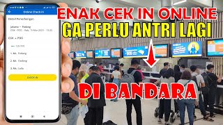 Cara Check in Online Pesawat di Aplikasi TIKETCOM [upl. by Hopfinger397]