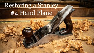 Restoring a Stanley 4 Hand Plane [upl. by Nyltyak810]