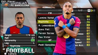 PES 2025 PPSSPP GAMEPLAY  FC Barcelona [upl. by Chaille]