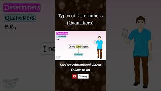 Types of Determiners Quantifiers [upl. by Worth]