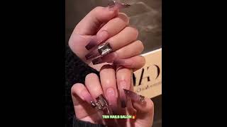 How to design Beautiful nails style for 2024💅shortsviralnails nailarttutorial nailartdesigns [upl. by Derman]