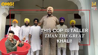 This cop from Amritsar is 7 and a half feet tall OMGIndia S06E02 Story 1 [upl. by Ativ]