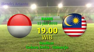 LIVE STREAMING U19 INDONESIA VS MALAYSIA PIALA AFF 2018 LINK [upl. by Ylime]