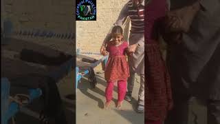 CP CLINICAL SIGNS  Quadriplegic Walk of a beutiful village girl [upl. by Erbma]