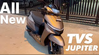 New TVS Jupiter Walkaround Review  Fueled by Passion [upl. by Buroker431]