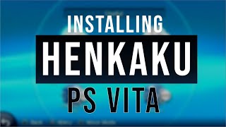 how to install the Henkaku on PS Vita 365 [upl. by Nosreg]