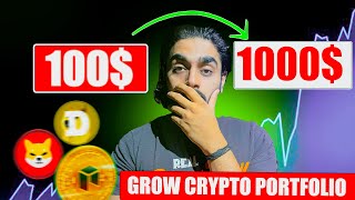 100 to 1000 Crypto portfolio strategy  Live proof ✅ Binance [upl. by Aivlys42]