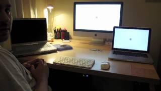 mackbook pro 13 inch vs iMac 215 inch [upl. by Anailuy]