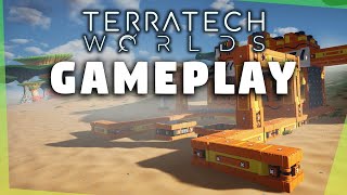 QampA and Base Building Gameplay in TERRATECH WORLDS [upl. by Idolem]