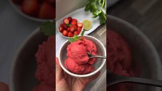 STRAWBERRY SORBET 🍓 [upl. by Enawtna]