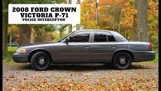 2008 Ford Crown Victoria P71 Police Interceptor [upl. by Pilar]