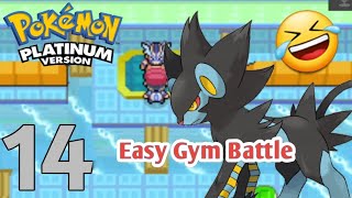 Luxio Evolve 🔥  Easy Gym Battle  Pokemon Platinum Hindi Gameplay [upl. by Ennovyahs875]