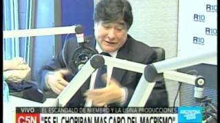 C5N  Eleccion 2015 Carlos Zannini mano a mano en Radio 10 Parte 2 [upl. by Rehprotsirhc]