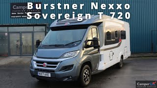 Burstner Nexxo Sovereign T 720 Motorhome For Sale at Camper UK [upl. by Htaek]