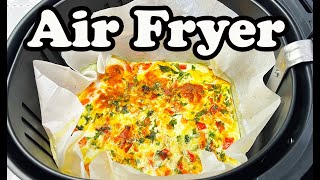 Omelette in Air Fryer [upl. by Nylsirk]