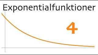 Funktioner och grafer  Exponentialfunktioner 4 [upl. by Anaujik]