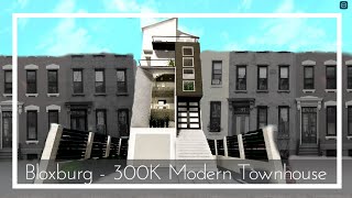 Bloxburg   300K Modern Townhouse [upl. by Christos]