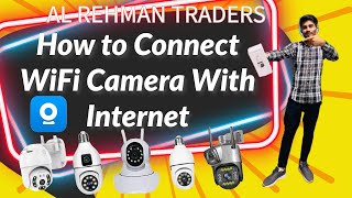 V380 wifi camera settings  How to connect wifi camera with network internet [upl. by Hnaht367]