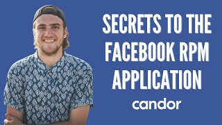 Secrets to the Facebook RPM Application [upl. by Eittah]