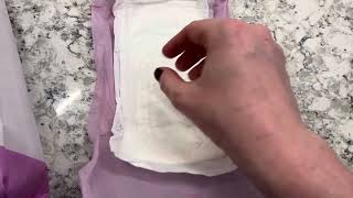 Frida Mom Postpartum Maternity Catch All Pads for Maximum Absorbancy Review [upl. by Trebuh]