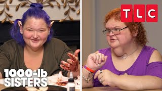 Tammy and Amys Masterclass in Special Effects MakeUp  1000lb Sisters  TLC [upl. by Hanschen172]