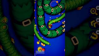 🐍Worms Zoneio ❤️001 Slither snake TOP 1 Best world Record snake Epic cacing WormsZoneio 2024 [upl. by Donoho13]