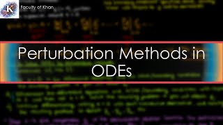 How to Use Perturbation Methods for Differential Equations [upl. by Rosabel]