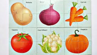 Learn vegetables name for kids Learning vegetables for nursery kids [upl. by Menedez]