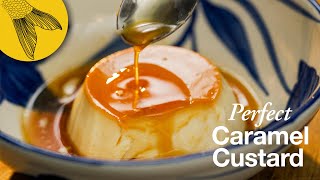 Perfect caramel custard recipe  Flan recipe  Crème caramel [upl. by Ynatsyd]