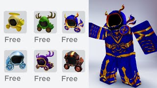 HURRY GET ALL NEW FREE DOMINUS ITEMS IN ROBLOX NOW 😎 🥳 [upl. by Satterlee240]