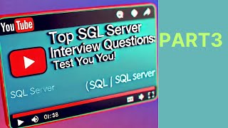 Top SQL Server Interview Questions Test Your Knowledge part3 [upl. by Bridges]