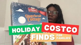 Holiday Find at Costco Gingerbread Kit Perfect for Families Vlogmas Day 2  THE ROBDONS [upl. by Ykcir710]