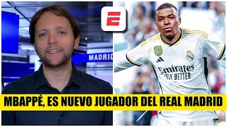 REAL MADRID LO HIZO OFICIAL Mbappé es nuevo jugador de los Merengues  Exclusivos [upl. by Rusel]