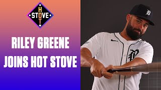 Tigers OF Riley Greene Joins Hot Stove [upl. by Bruis422]