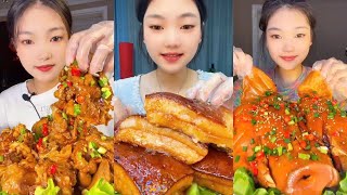 Eating Spicy Braised Pork Full Video of YUAN YUANs 13 Days of Mukbang  YUANYUAN ASMR [upl. by Iiette575]