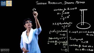 Torsion Pendulum Dynamic method  Jeya P  Department of Physics [upl. by Alaj]