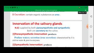 Physiology of Salivary secretion [upl. by Ellinnet517]