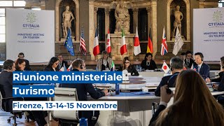 Video di sintesi della Riunione ministeriale G7 Turismo [upl. by Sachi]