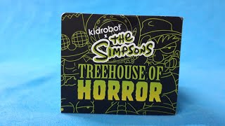 Kidrobot The Simpsons Treehouse of Horror blind box opening [upl. by Netta892]