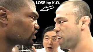 4 SCARiEST Quinton RAMPAGE Jackson LOSSES in MMA by KO  TKO [upl. by Treborsemaj654]