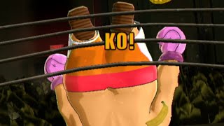 Punch Out Wii  King Hippo 04694 WR [upl. by Lustig]