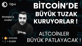 Bitcoinde Büyük Tuzak Kuruyolar   Altcoinler Büyük Patlayacak   Son Durum [upl. by Cornelle258]