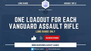 The best Assault Rifle loadouts for Warzone Pacific One loadout for each vanguard AR [upl. by Argyres]