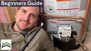 Easiest Way To Light A Gas Water Heater Pilot Light [upl. by Brest]